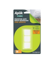 PROTETOR EVA ANTIRRISCO COM ADESIVO QUADRADO - M