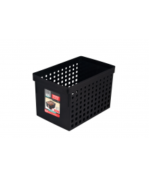 WIDE FILE BOX WITH DRILLING