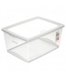 ORGANIZADOR COM TAMPA 60 L NATURAL