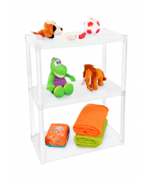 ESTANTERÍA TUBULAR C/ 3 ESTANTES