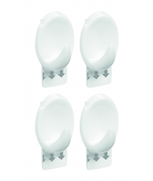 GANCHO OVAL BRANCO - P